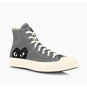CdG PLAY x Converse Men's Chuck Taylor All Star Single Heart High-Top Sneakers